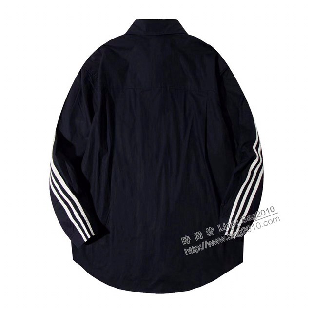 Balenciaga專櫃巴黎世家2023FW新款印花刺繡襯衫 男女同款 tzy2963
